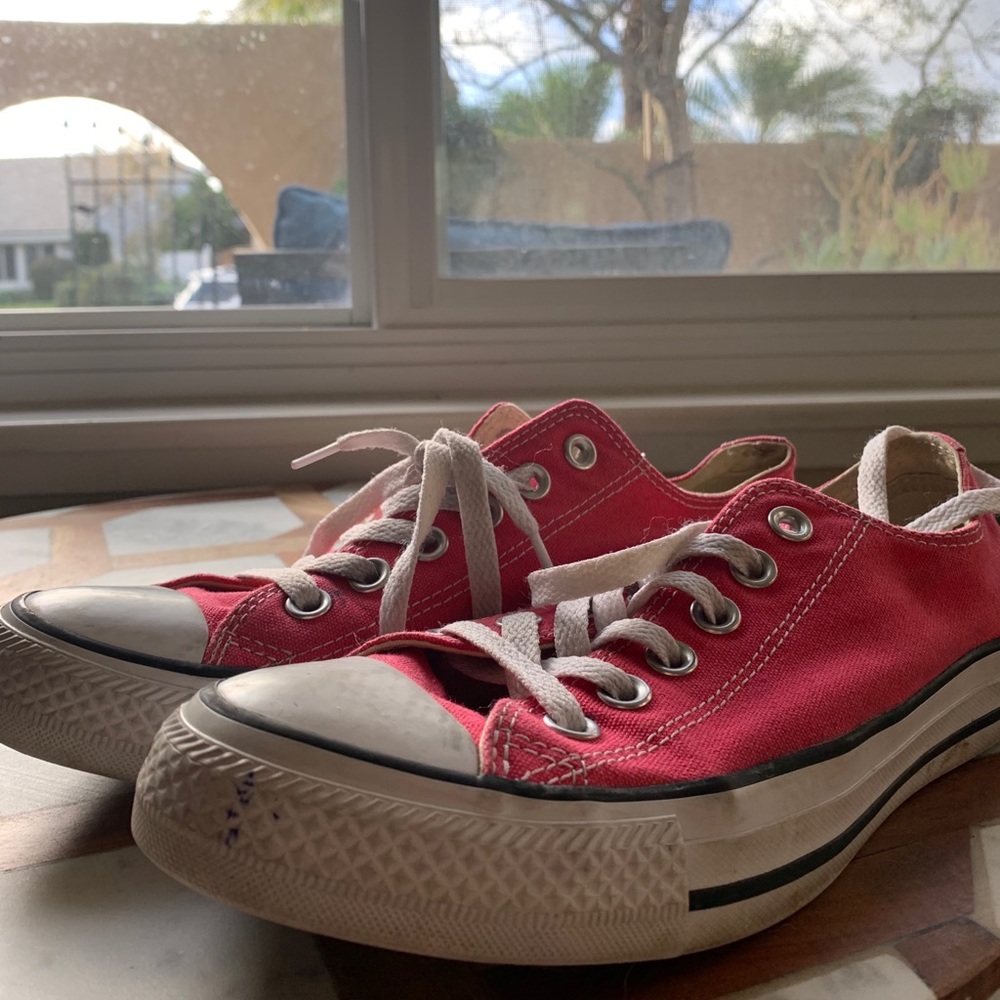 Pink Low-Top Converse